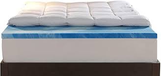 Sleep Innovations 4 Inch Dual Layer Full Mattress Topper Renewed Layered Mattress Mattress Mattress Topper