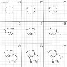 How To Draw A Piglet