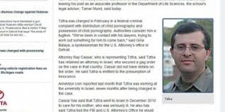 U.S. searching for Israeli professor who fled after child porn charge