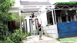 Model kanopi baja ringan ini bisa kamu contoh untuk inspirasi pada rumahmu. Cara Bikin Kanopi Baja Ringan Cu2t Youtube