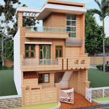 You can also create a mix of lawn on one side and planting area on the other side. 20 40 House Plan With Car Parking Archives Shivaji Home Design