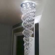 China Modern Led Crystal Chandelier Lighting Stair Long Spiral Lamp Living Room Ceiling Lamp Light Fixtures Avize Home Lighting China Chandelier Crystal Chandelier