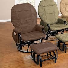 Plus Size Living Brylanehome Extra Wide Glider With Ottoman Brown 0 Http Active Glider And Ottoman Oversized Chair And Ottoman Glider Rocker With Ottoman