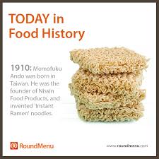Either way, the japanese word for ramen comes from the chinese word. 1910 Momofuku Ando Was Born In Taiwan He Was The Founder Of Nissin Food Products And Invented Instant Ramen Noodles à¸£ à¸²à¸à¸­à¸²à¸«à¸²à¸£