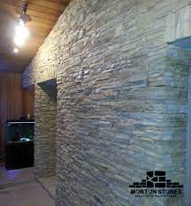 Massive Stone Wall Interior Installation Stone Walls Interior Stone Wall Stone Veneer