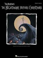 P/v/g (piano vocal series) elfman, danny on amazon.com. Tim Burton S The Nightmare Before Christmas Sheet Music Big Note Piano 000119399 884088909116 Ebay
