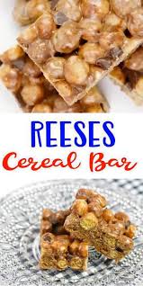 Cereal Bars Tasty Easy Reese S Cereal Bars Recipe W This Simple Recipe Quick Yummy Chocolate Peanut Butter Cereal Ba Video Snacks Homemade Cereal Homemade Snacks