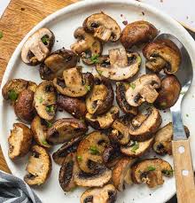 How to store dried shiitake mushrooms. Air Fryer Mushrooms Little Sunny Kitchen