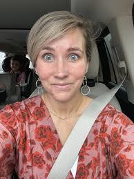 I only asked for facial make-up here. #sundayoutfit #SundayService