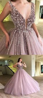 2019 A Line Elegant Sparkly Gorgeous Princess Prom Gown Purple Stunning Prom Dresses Wedding Gown P2463 Stunning Prom Dresses Prom Dresses Ball Gown Evening Dresses Prom