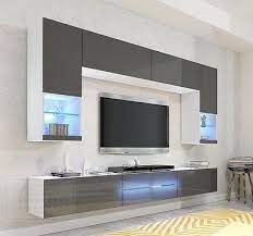 Unsere wave tv wohnwand ruckt ihr fernsehgerat ins richtige li. Bild 5 Von 9 Tv Wall Design Tv Room Design Wall Tv Unit Design