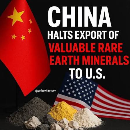In response to President Trump's tariffs in April 2025, China restricted rare  earth exports to the U.S. The shortages triggered alarm in Washington.  https://cbsn.ws/47Mw2bs
