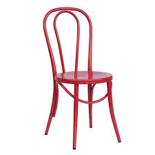 Set Of 2 Red Indoor Outdoor Bistro Dining Chairs Reservation Seating Dining Chairs Bentwood Chairs Studio Chairs