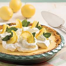 Zesty Lemon Pie Recipe Recipe Lemon Pie Recipe Southern Recipes Desserts Summer Pie