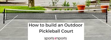We did not find results for: How To Build An Outdoor Pickleball Court A Definitive Guide