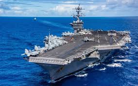 Download Wallpapers Uss Carl Vinson Aircraft Carrier Cvn 70 Us Navy Usa Nimitz Class Besthqwallpapers Com Navy Carriers Aircraft Carrier Uss Nimitz