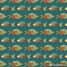 zentangle fish background wallpaper