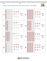 From there you can open the pdf in your browser. Place Value Ones And Tens Worksheets