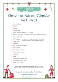 Christmas Advent Calendar Gift Ideas Imagine Make Believe Advent Calendar Gifts Christmas Advent Calendar Christmas Advent