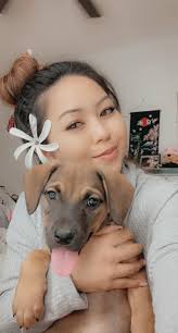 Introducing my new baby Gucci. He's been a welcomed edition to my family.