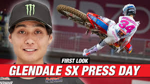 2024 Glendale SX Press Day ft. Shimoda, DiFrancsco, & More