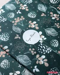 Tissue paper is more often used to stuff gift bags or boxes, but it can also be used to wrap gifts. Custom Printed Tissue Holiday Packaging Design Prints Holiday Prints