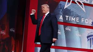 Fonts logos brandbooks pictogramms heraldry. Trump S Warm Cpac Reception Reflects Conservatives Embrace Abc News