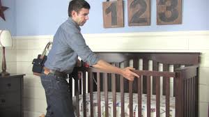 Your child should not feel that she had to move out from her crib choose to have bed rails. How To Convert A Kendall Crib Into A Toddler Bed Pottery Barn Kids Youtube