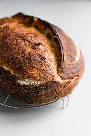 Turn out onto a lightly floured surface and knead for a couple of minutes. Artisan Sourdough Bread Recipe Start To Finish Video A Beautiful Plate