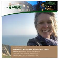 Meaningful Networks: Who Do You Trust?⁣ ⁣ Join us for this talk by Dr. Anna  Collar, Associate Professor of Roman Archaeology at the University of  Southampton!⁣ ⁣ In this lecture, Dr. Collar