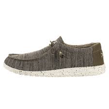 The comfort of hey dude shoes is unbeat. Hey Dude Shoes Wally Sox Knit Brown