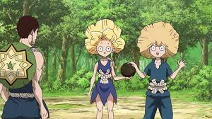kinrou kohaku ginrou dr stone anime stone world stone