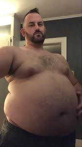 Fat man gainer belly play - ThisVid.com
