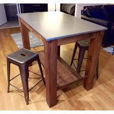 Perfect for use as a dining table, kitchen prep, even a standing desk. Modern Bar Island Table Novocom Top