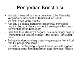 Konstitusi yang berlaku di indonesia saat ini adalah uud 1945 yang dibentuk sejak indonesia sukses memproklamasikan kemerdakaannya. Sistem Konstitusi Ppt Download