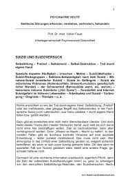 Informationen über die möglichkeit durch einen widerspruch die ablehnung aufzuheben. Suizid Und Suizidversuch Arbeitsgemeinschaft Psychosoziale