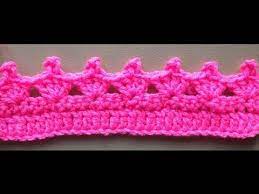 How To Crochet The Edge Border Stitch Pattern 5 By Thepatterfamily Youtube 3 Crochet Edging Crochet Edging Patterns Crochet Patterns