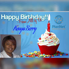 Shouting Happy Birthday to my business partner and friend in Atlanta  Georgia! Kenya Berry