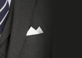 Bring the needle up in the fold so the knot will be hidden. How To Fold A Pocket Square Or Handkerchief For A Suit Jacket Charles Tyrwhitt