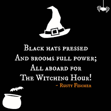 Witching Hour A Halloween Poem Halloween Poems Halloween Rhymes Halloween Poem