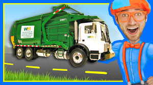 Car police patrol coloring page police car car coloring pages. Garbage Trucks For Children With Blippi Learn About Recycling Youtube