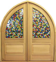 This high gloss door features bright brass mail slot and handle, flanked by a pair of stately white columns. Round Top Doors Arch Doors Yesteryear S Vintage Doors