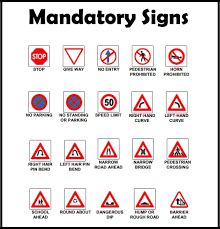 Here is your guide to almost all road signs and their meanings so you'll never be confused again. Traffic Sign Chart Traffic Sign Chart Download In Pdf