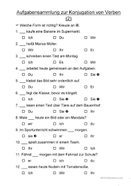 20 Arbeitsblatt Verben Konjugieren Deutsch Ubungen Deutsch Lernen Verben
