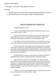 T may (31) sejarah bulan sabit merah malaysia minit teks ucapan majlis perpisahan. Berdasarkan Teks Pidato Tentang Pidato Perpisahan Sekolah Lengkapi Bagan Berikut 1 Tema 2 Brainly Co Id