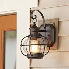 Take your farmhouse decor outside! Farmhouse Rustic Outdoor Lighting Birch Lane
