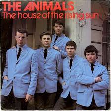 There is a house in new orleans they call the rising sun and it's been the ruin of many a poor boy and god, i know i'm one. The Animals House Of The Rising Sun House Of The Rising Sun Rock Album Covers Classic Rock Hits