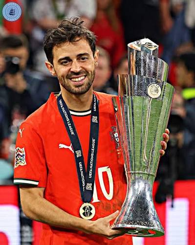 Bernardo Silva và Rúben Dias là nhà vô địch UEFA Nations League! 🏆  #mancity #mcfc #portugal
