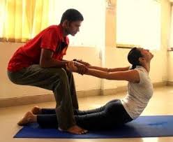 Pin By Dynamic Aerial Fitness On Fitness Health Partner Yoga Couples Yoga Partner Stretches