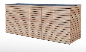Wenn diese nicht länger frei im garten stehen und das erscheinungsbild des grundstücks beeinträchtigen sollen, fällt die wahl. Angebot 2er 3er Mulltonnenbox Hartholz 120 240 Liter Natur Geolt Oder Grun Lackiert